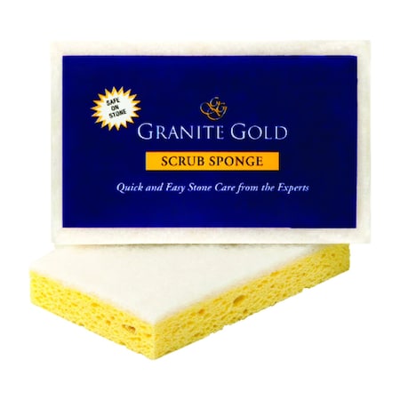 Granite Gold Granite Gold Delicate Light Duty Scrubber Sponge For Granite 1 in. L 1 pk GG0022